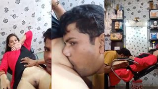 Desi Couple Pussy Licking In Beauty Parlour Latest Clips